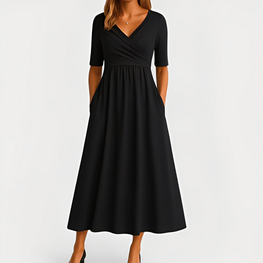 Maika V-Neck Dress