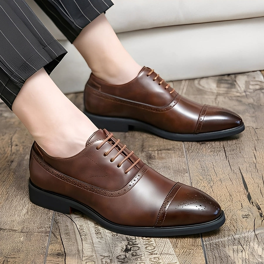 Fulton Brogue Detail Shoes