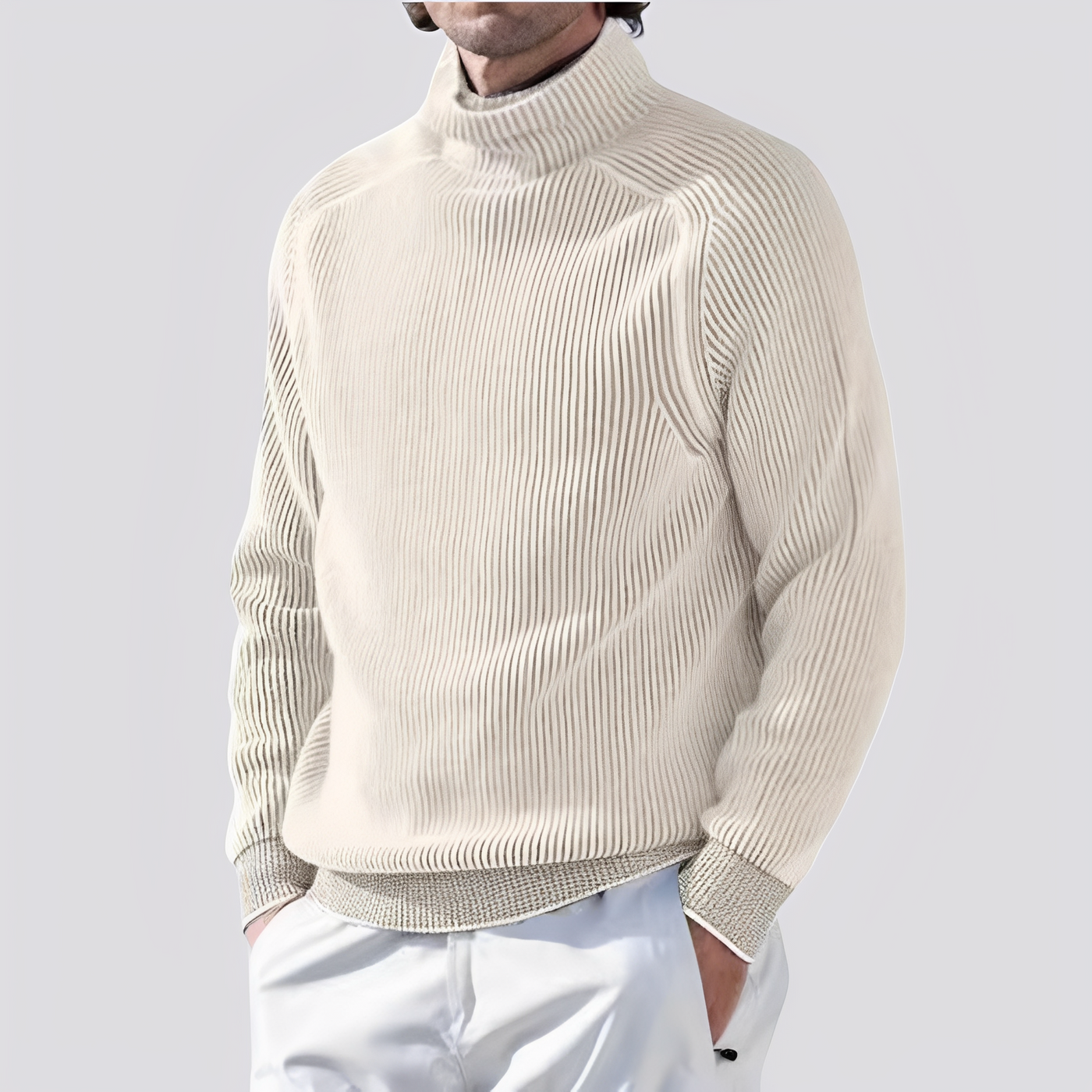 Zack Ribbed Knit Jumper