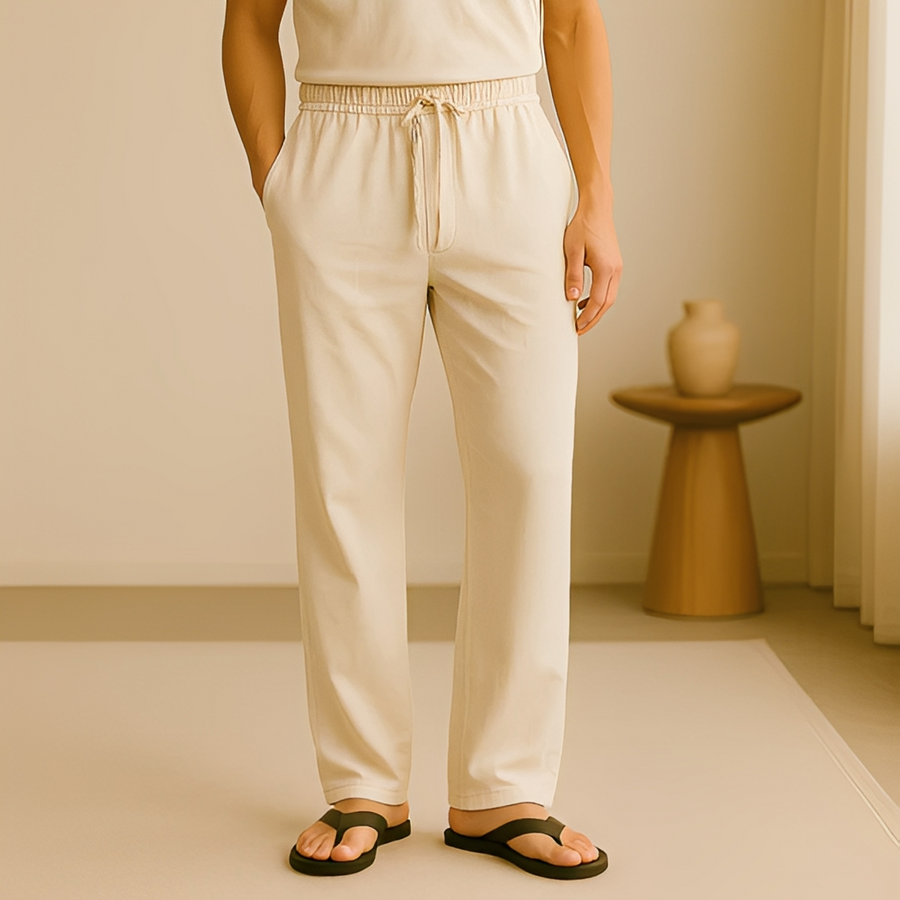Jesriel Straight-Leg Trousers