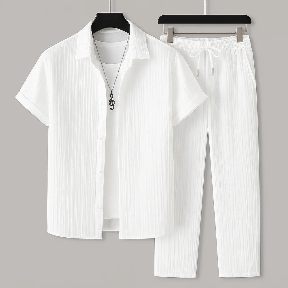 Kamil Striped Outfit Set