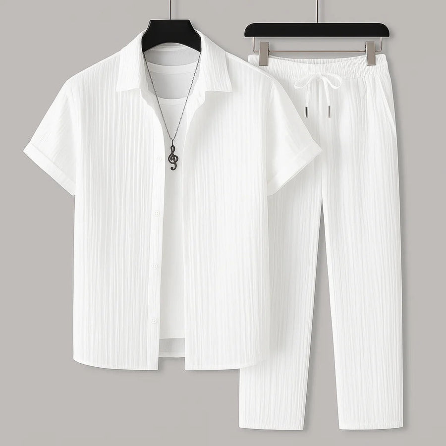 Kamil Striped Outfit Set