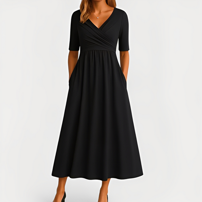 Maika V-Neck Dress