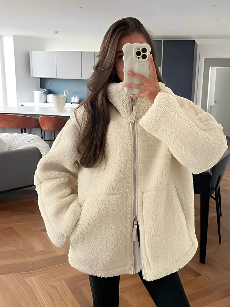 Daria Oversized Teddy Coat