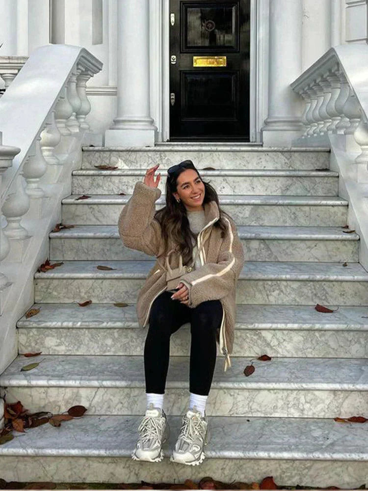 Daria Oversized Teddy Coat