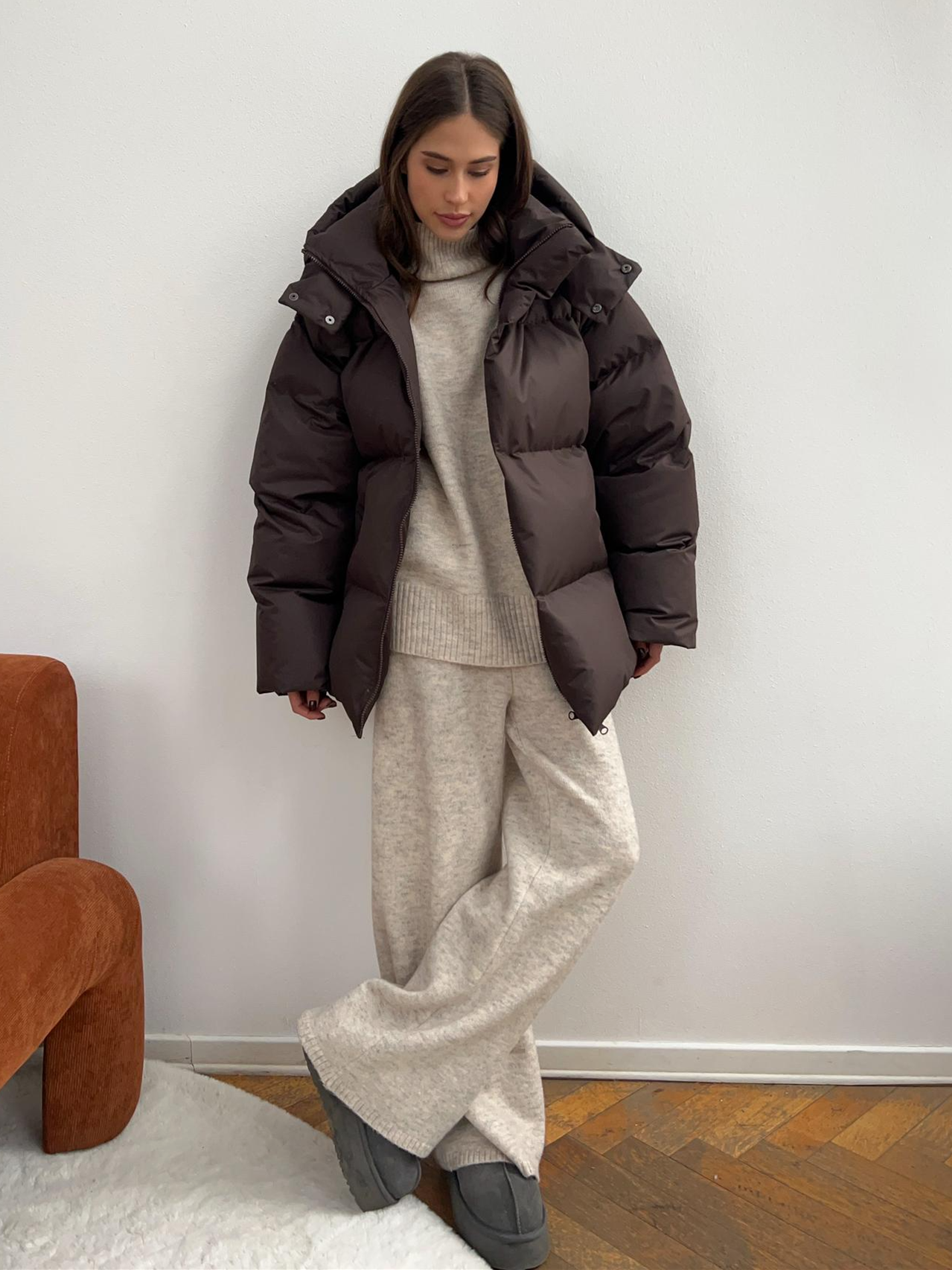 Natalia Hooded Padded Jacket